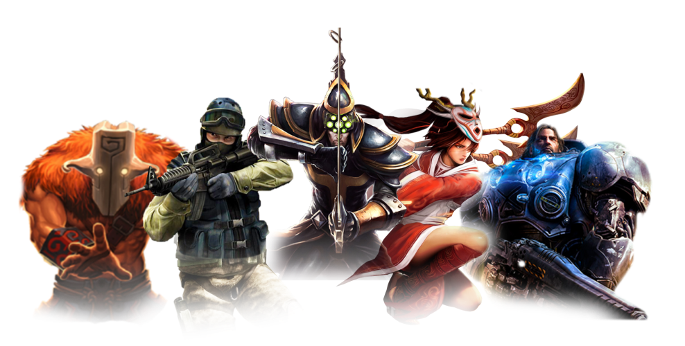 Algunos juegos de eSport en imágenes